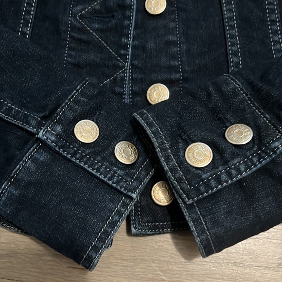 J.crew denim jacket. Dark jean. Size XS. Excellent condition! - Picture 3 of 5